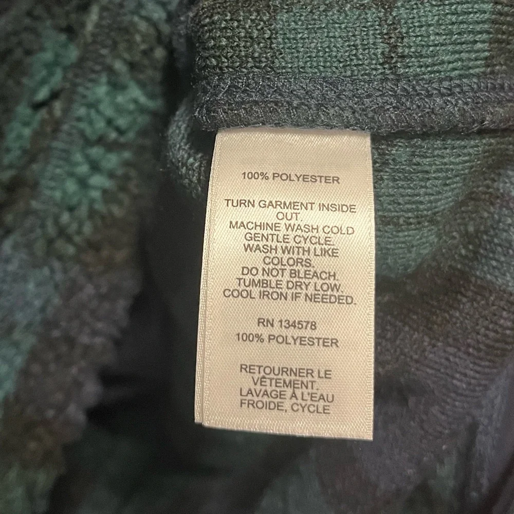 Vineyard Vines Sherpa Snap-Placket Fleece Women’s Size Large - Picture 4 of 6